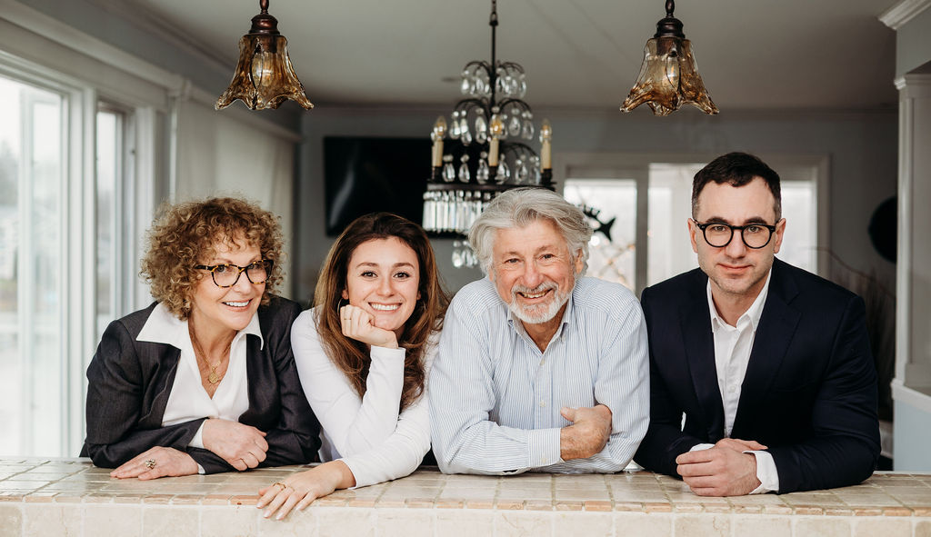 Audiology Concierge family-owned team including Nancy, René, Justine, and Dr. Jablonski, Au.D.